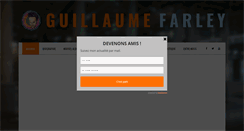 Desktop Screenshot of guillaumefarley.com